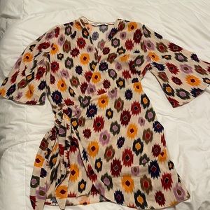 Zara multi color dress